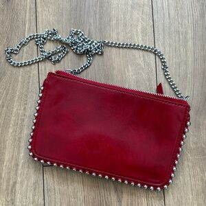 ZARA Red Chain Strap Women's Bag